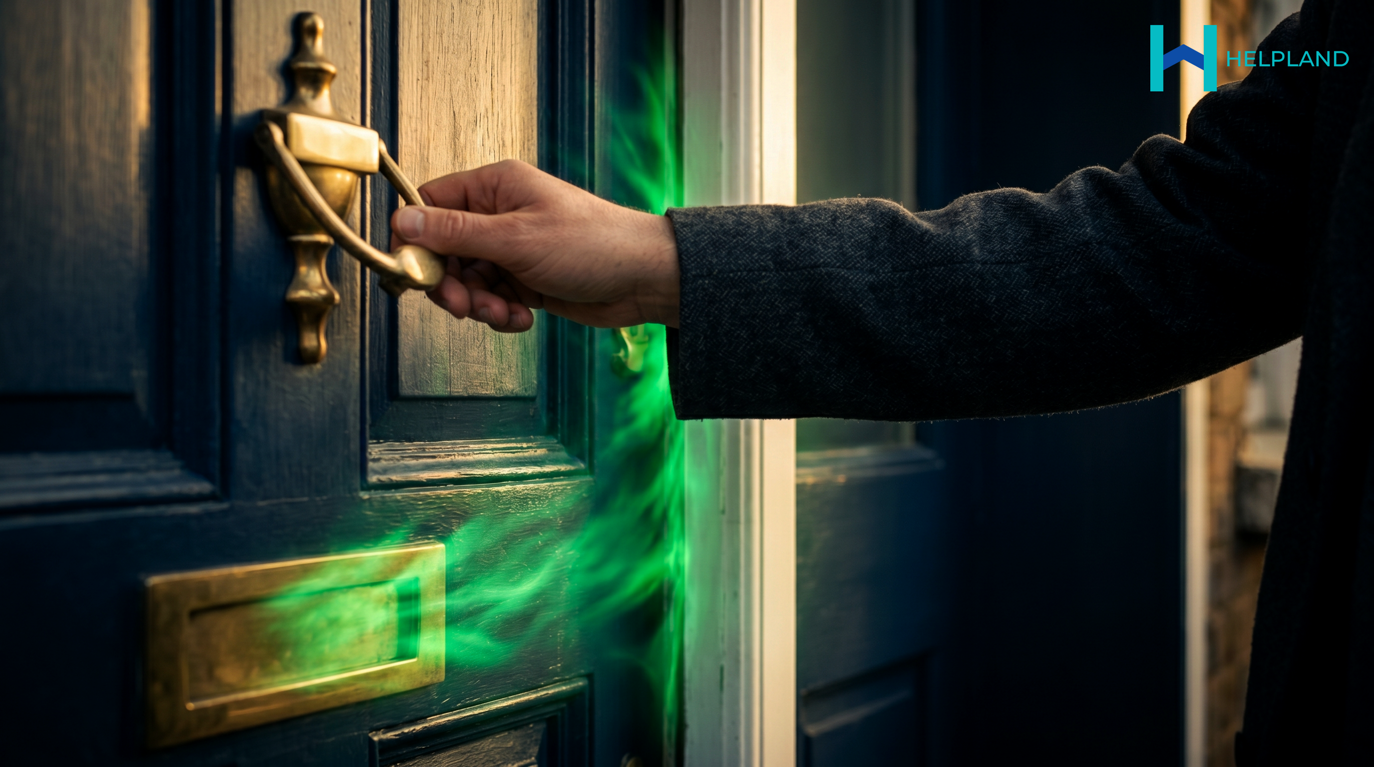 Landlord Knocking On Compliant Door