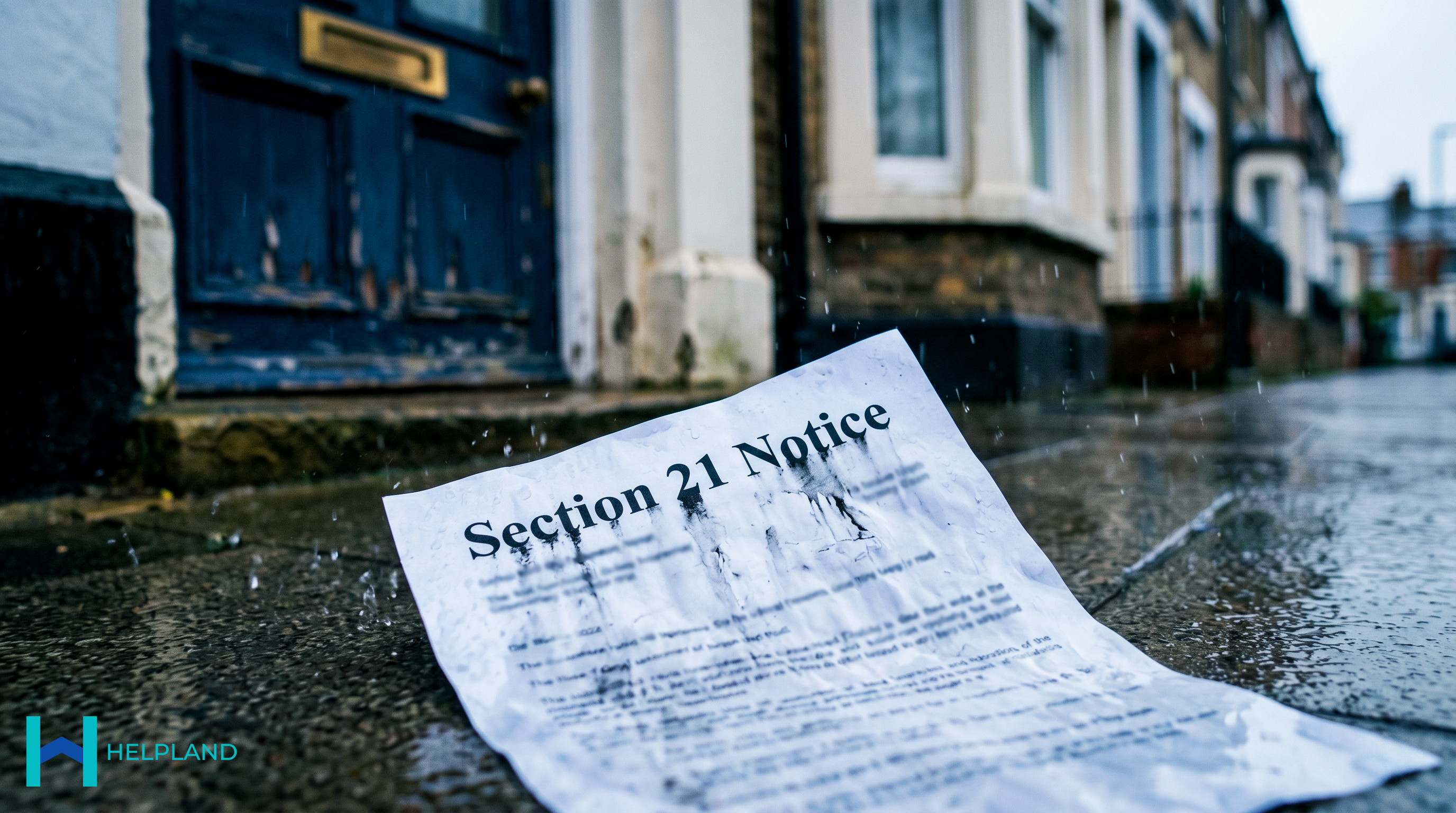 Section 21 Notice Left Out In the Rain